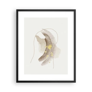 Poster în ramă neagră - Întâlnite în spațiu - 40x50 cm