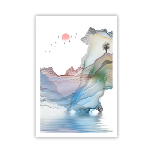 Poster - Spre munții de cristal - 61x91 cm