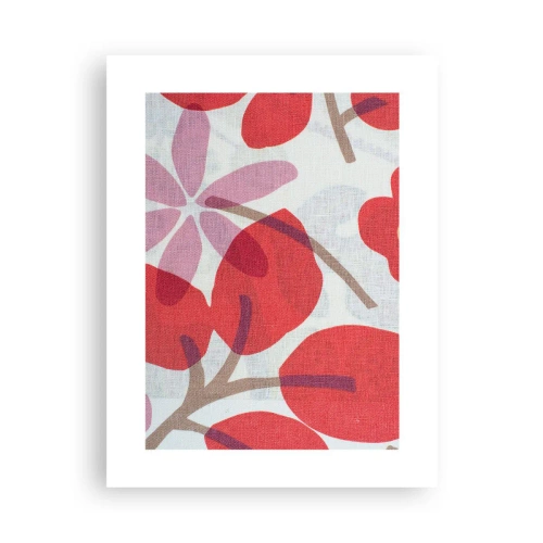 Poster - Aranjament floral în roz - 30x40 cm