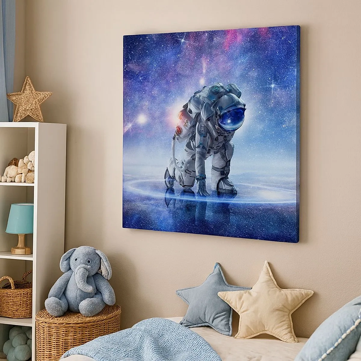 Tablou pe pânză - Cerul înstelat de deasupra mea - 30x30 cm