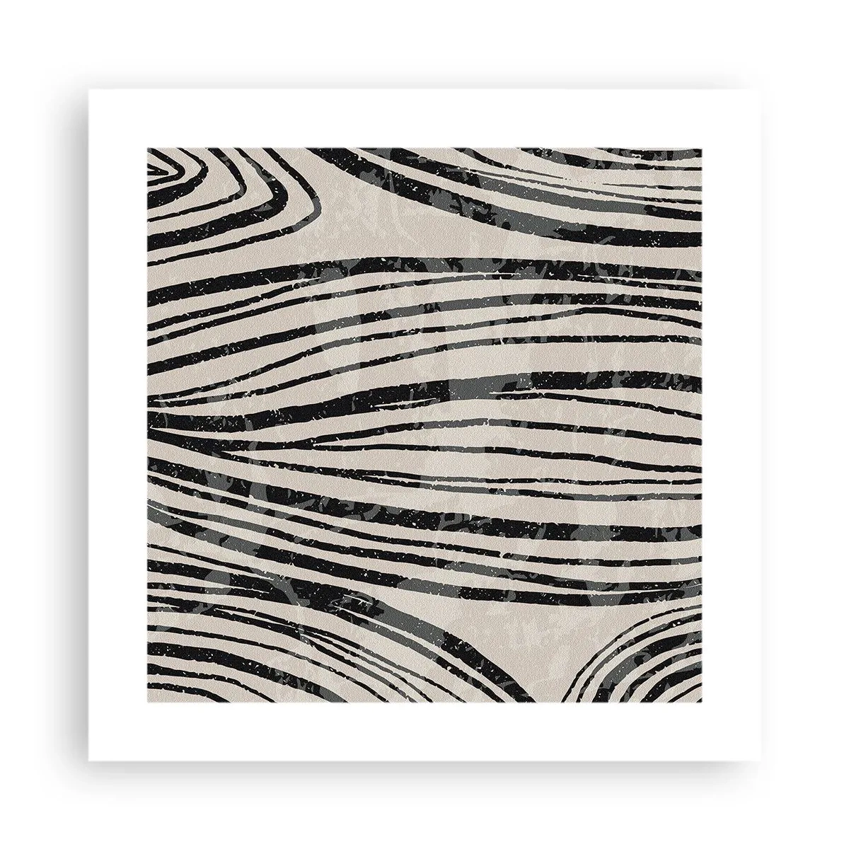 Poster - Deversare de linii - 40x40 cm