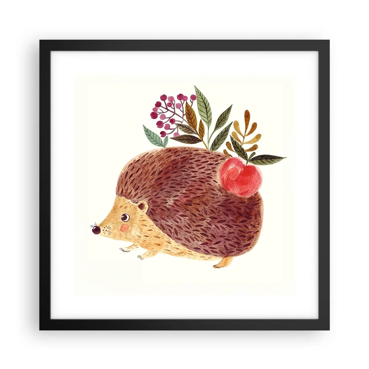 Poster în ramă neagră - Și tu deja mă placi - 40x40 cm