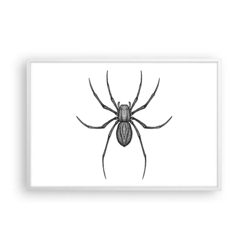 Poster în ramă albă - Precizie tulburătoare - 91x61 cm