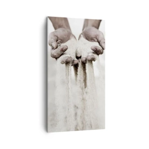Tablou pe pânză - Cu aceste mâini... - 45x80 cm