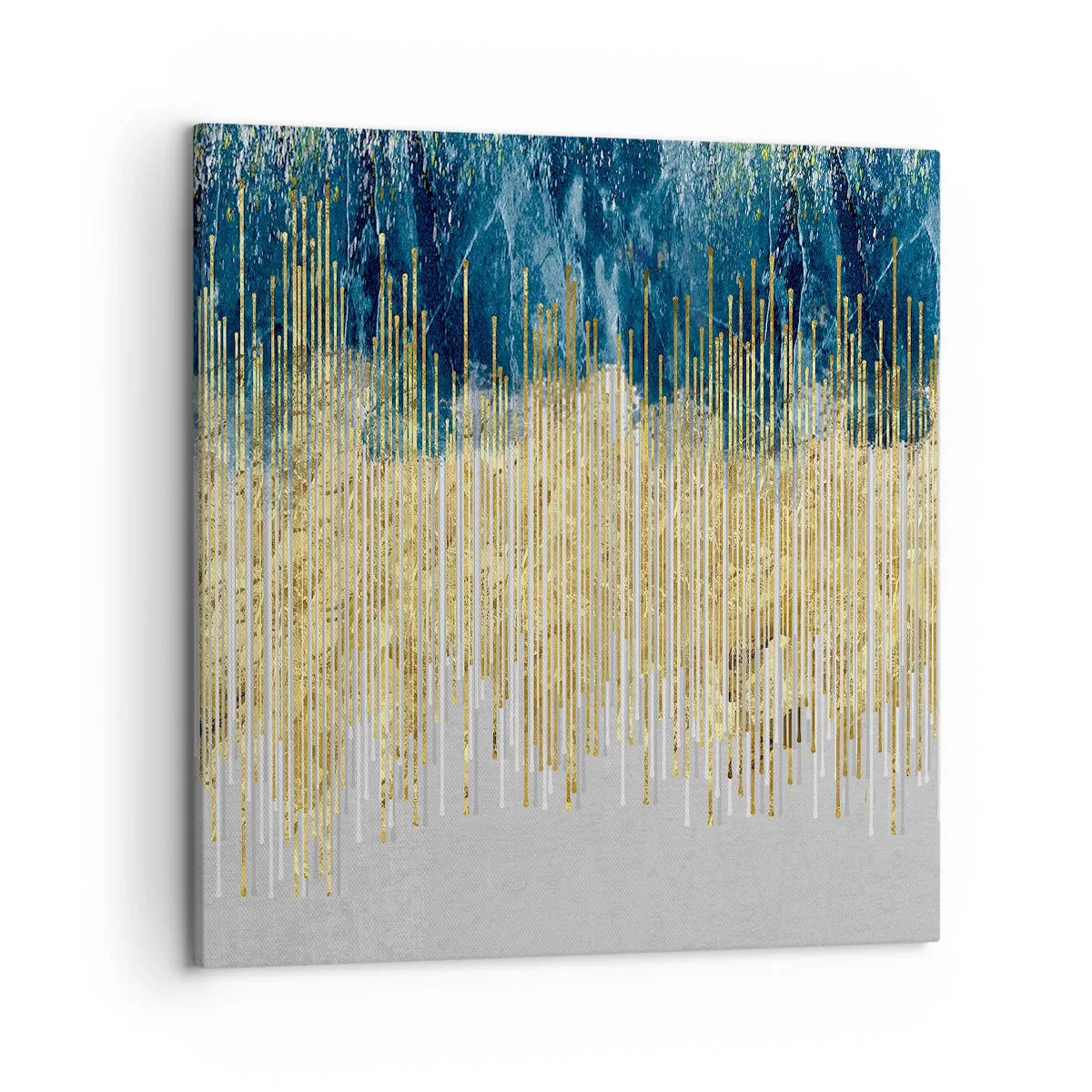 Tablou pe pânză - Granița aurită - 50x50 cm