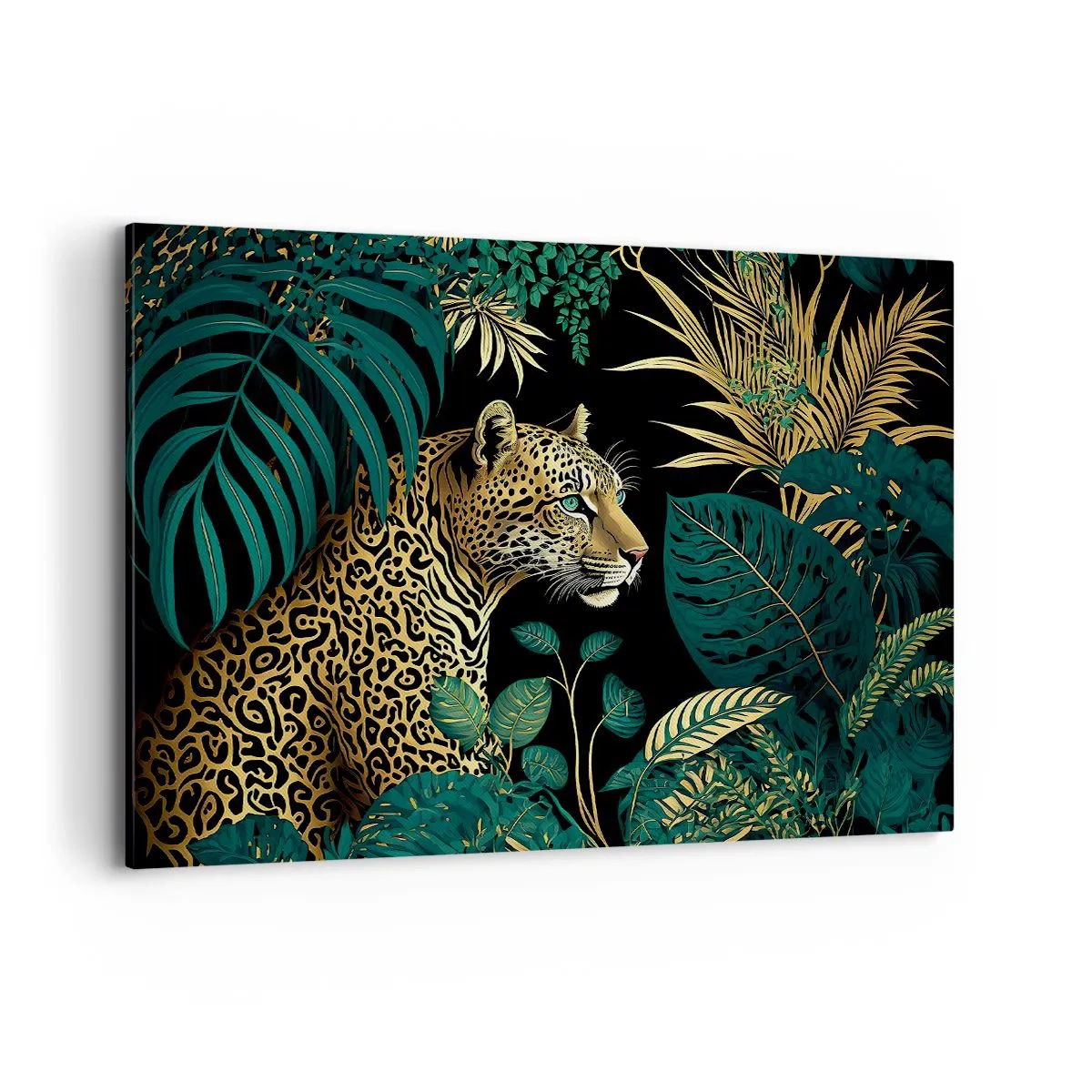 Tablou pe pânză - Domnitorul junglei - 120x80 cm