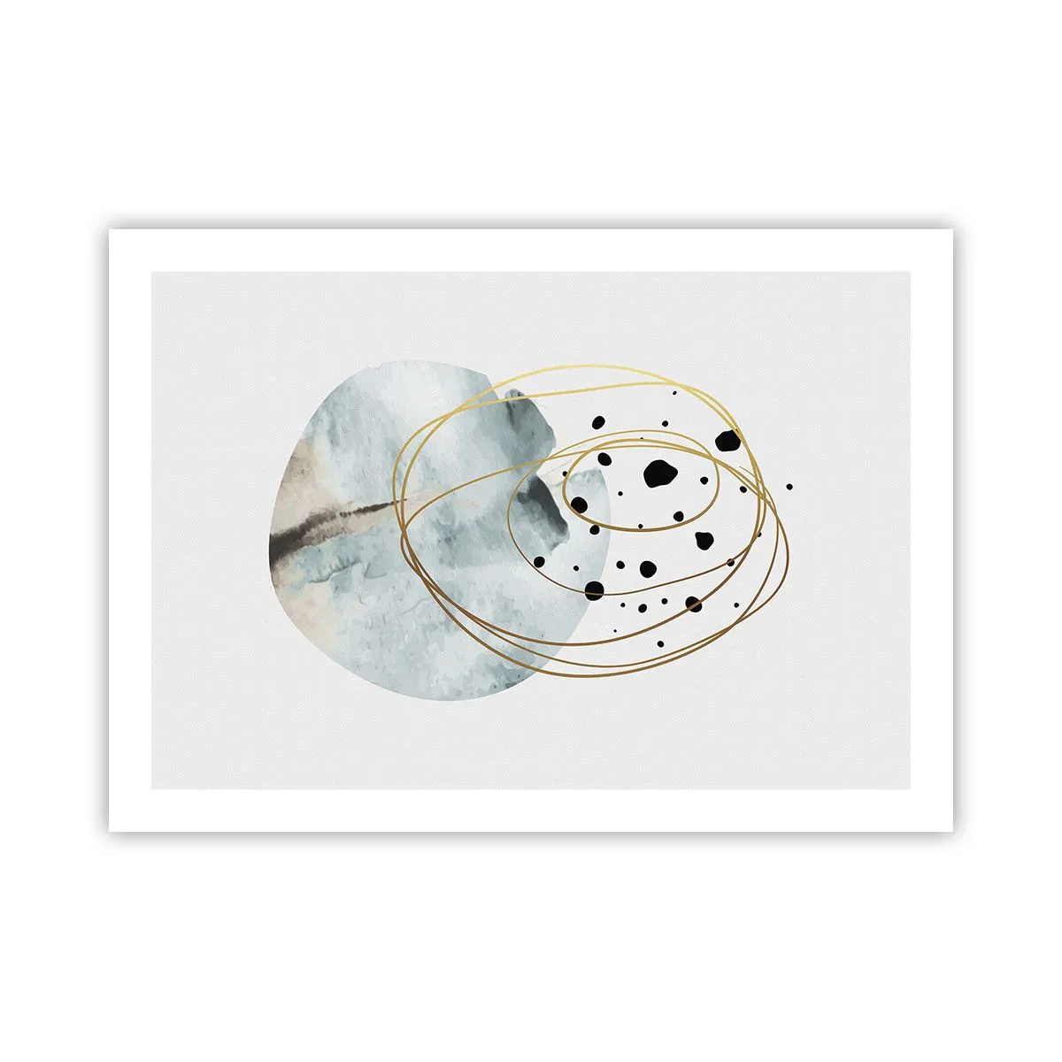 Poster - În îmbrățișarea spațiului - 70x50 cm