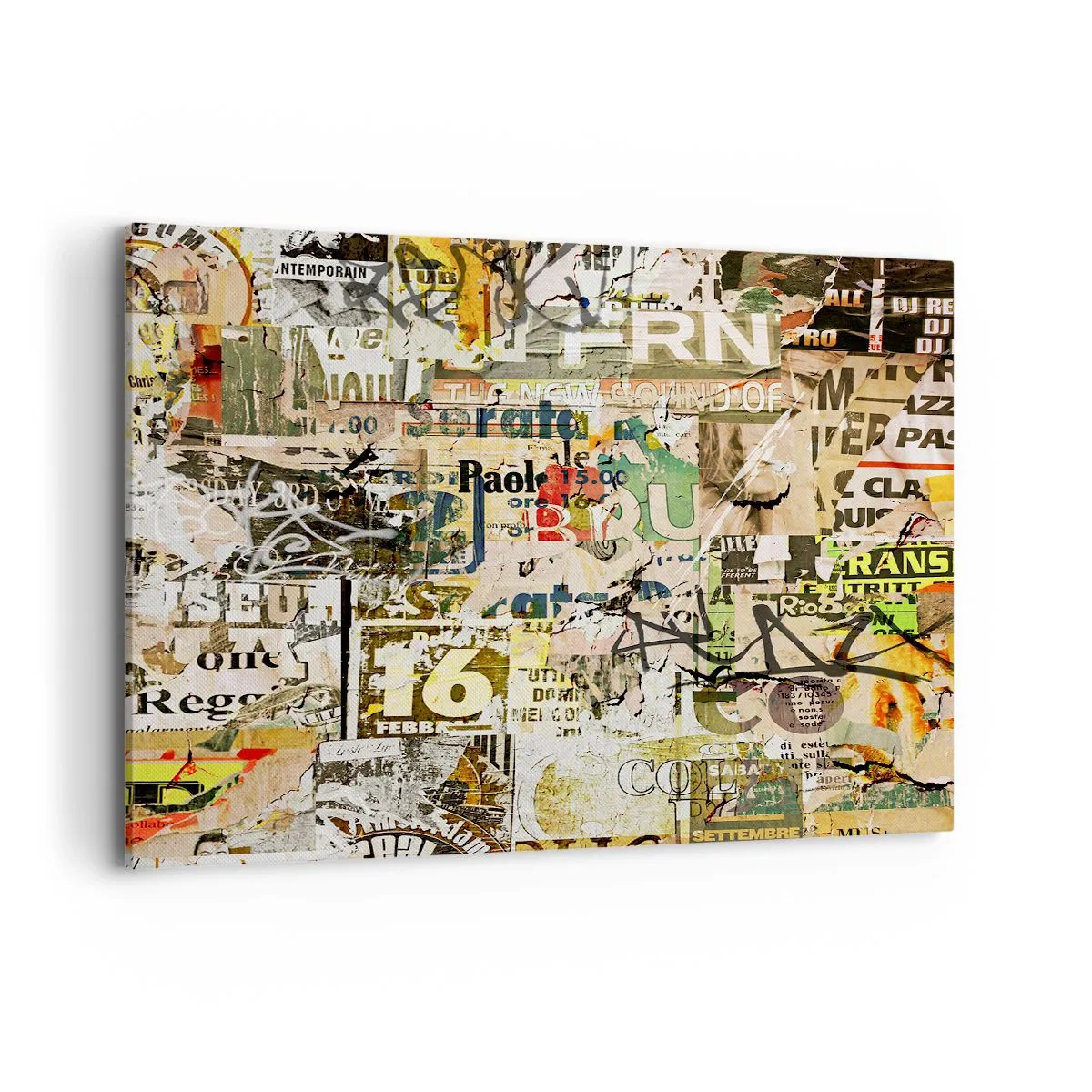 Tablou pe pânză - Oh, se întâmplă... - 120x80 cm