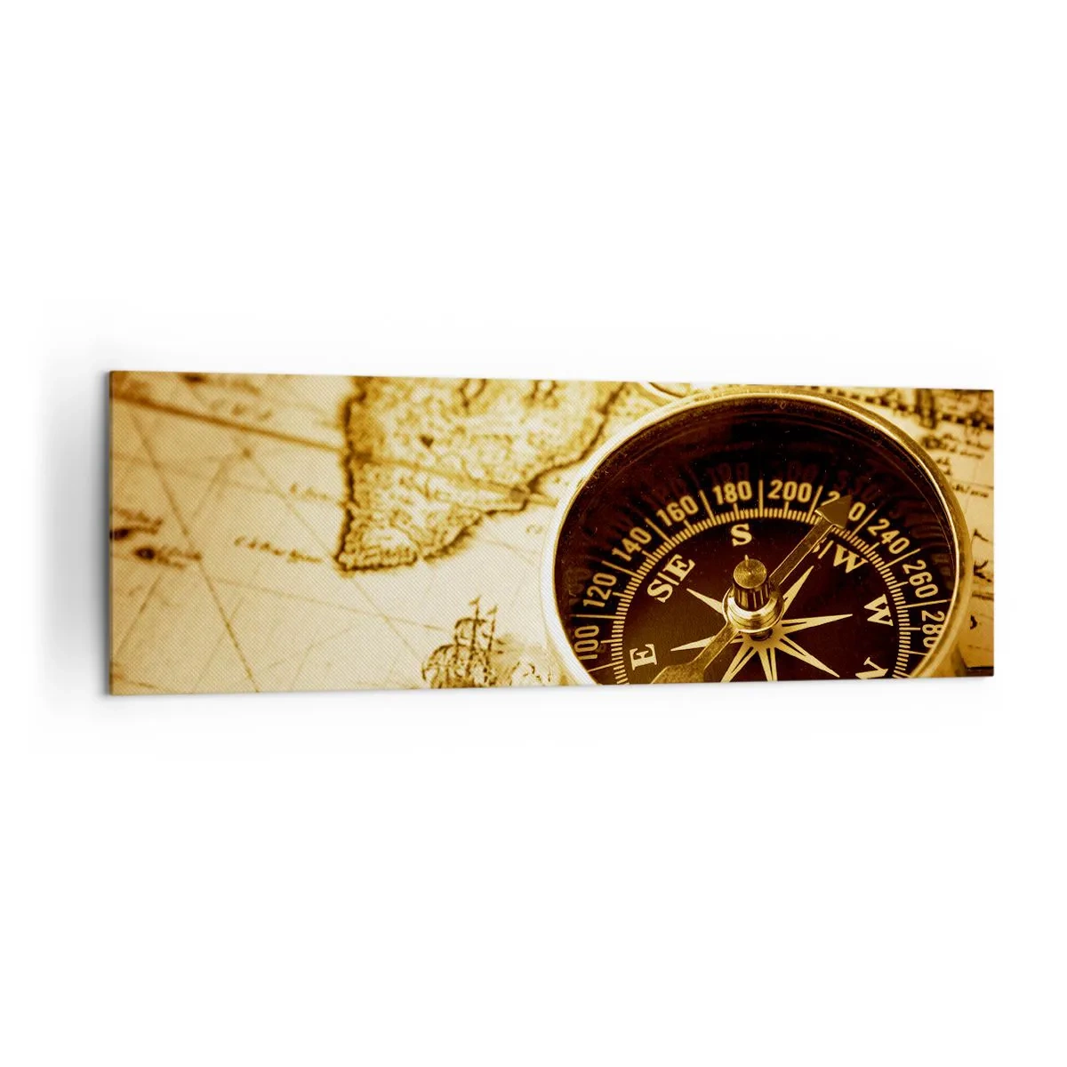 Tablou pe pânză - Est sau vest? - 160x50 cm