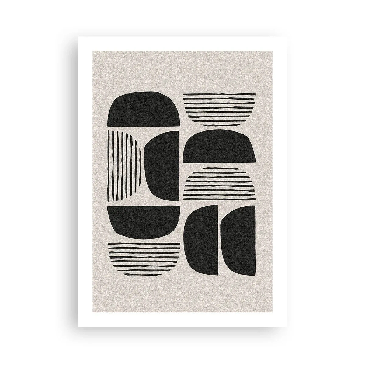 Poster - Jumătăți necomplete - 50x70 cm