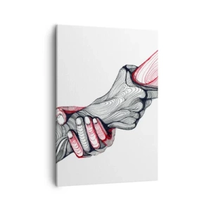 Tablou pe pânză - Ești pe mâini bune - 50x70 cm