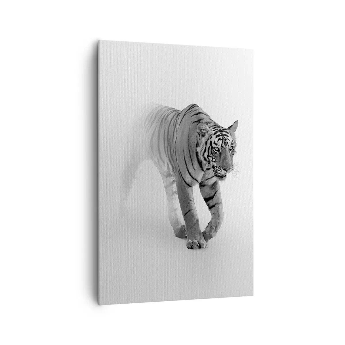 Tablou pe pânză - De veghe în ceață - 80x120 cm