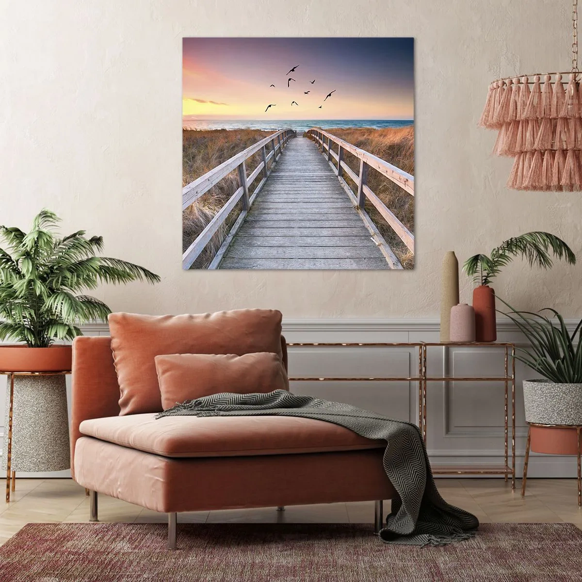 Tablou pe pânză - Spațiul pentru a zbura - 70x70 cm