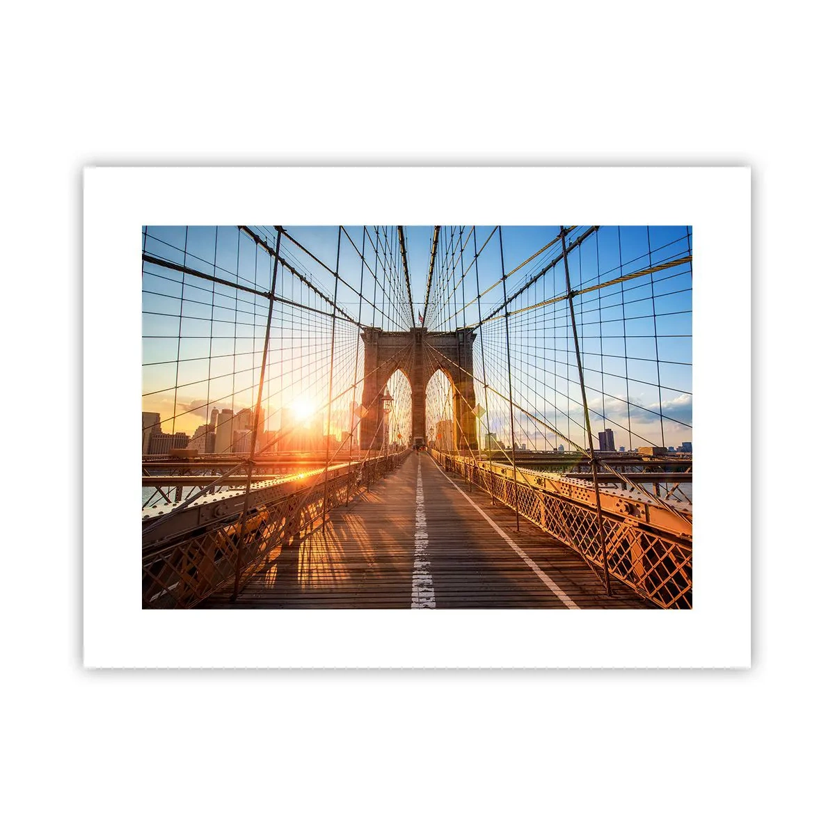 Poster - Pe podul de aur - 40x30 cm