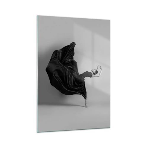 Tablou pe sticlă - Înaripată de muzică - 50x70 cm
