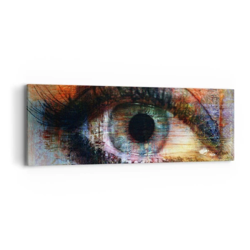 Tablou pe pânză - Poți privi în suflet - 90x30 cm