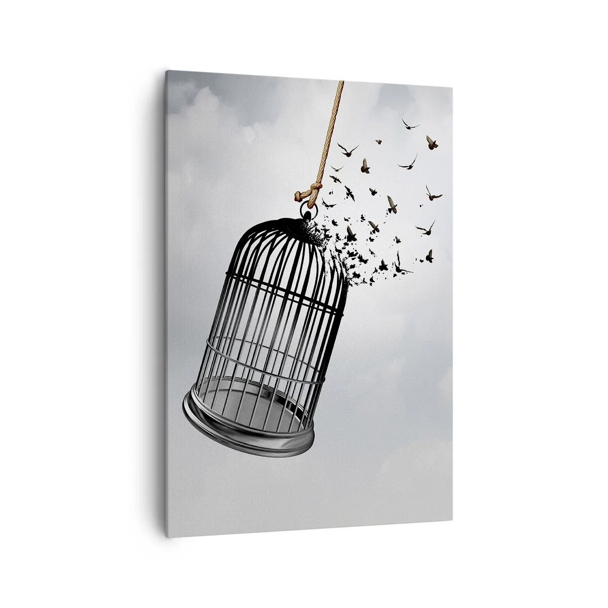 Tablou pe pânză - Credință...Speranță...Libertate! - 70x100 cm
