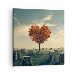 Tablou pe pânză - Încă mai există speranță - 50x50 cm