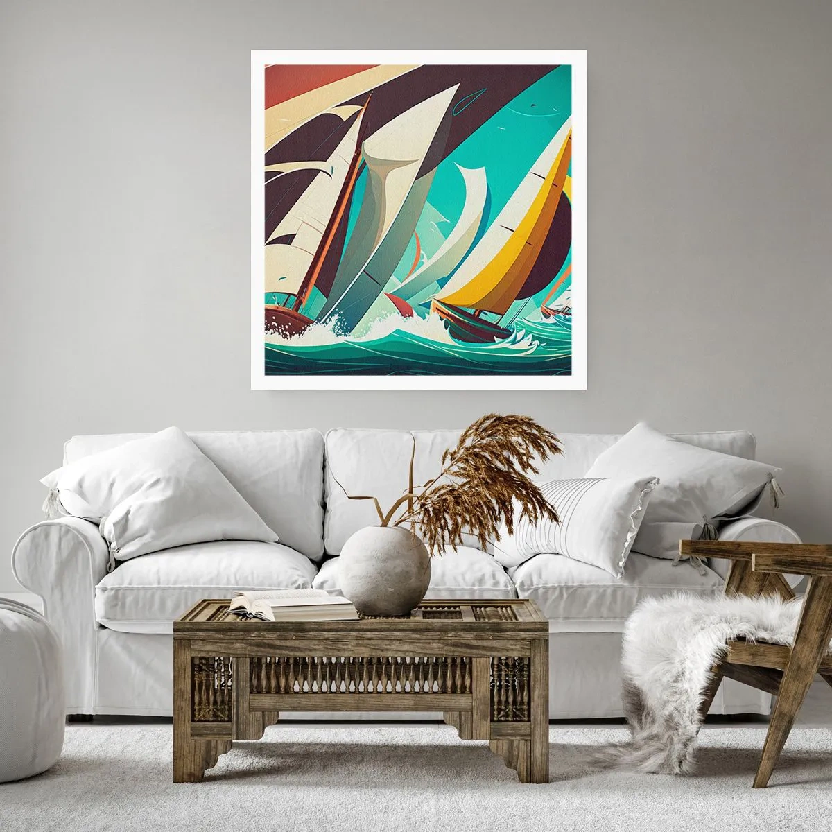 Poster - Voinici și învingători - 60x60 cm