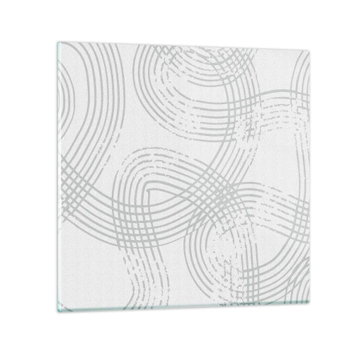 Tablou pe sticlă - Nu există o cale ușoară - 70x70 cm