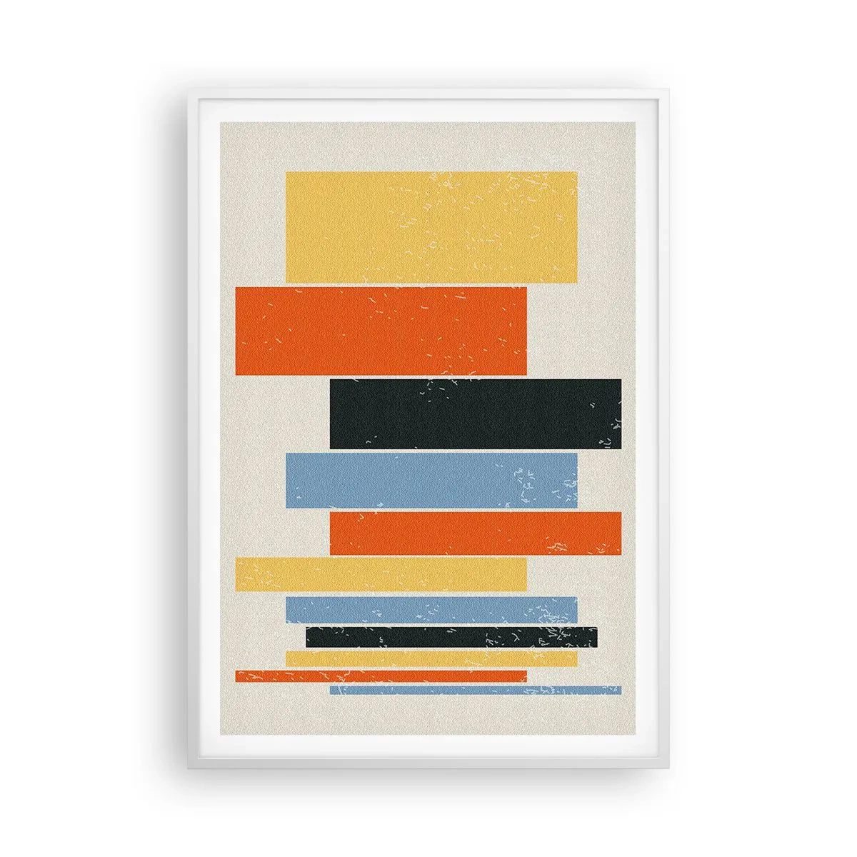 Poster în ramă albă - Înregistrare muzicală - 70x100 cm