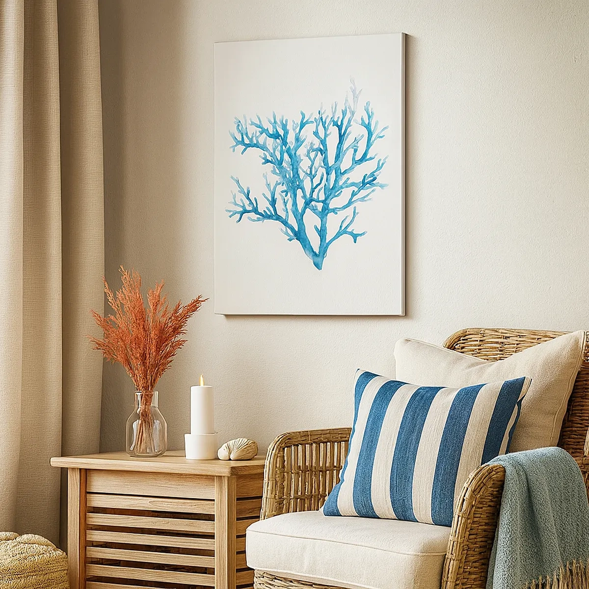 Tablou pe pânză - Filigranul marin - 50x70 cm