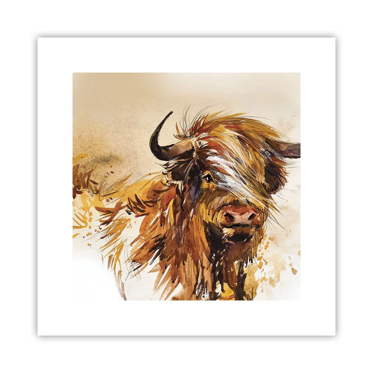 Poster - Mândria vânătorului - 30x30 cm
