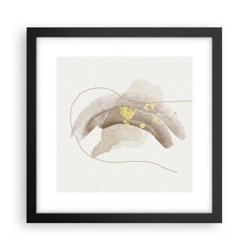 Poster în ramă neagră - Întâlnite în spațiu - 30x30 cm