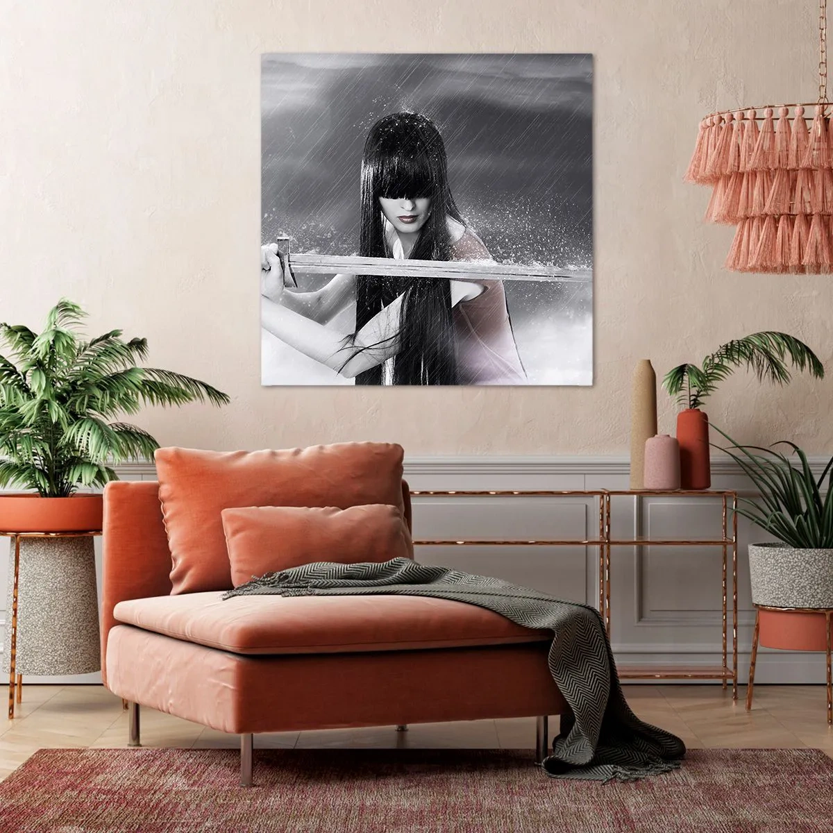 Tablou pe pânză - Frumoasă și periculoasă - 70x70 cm