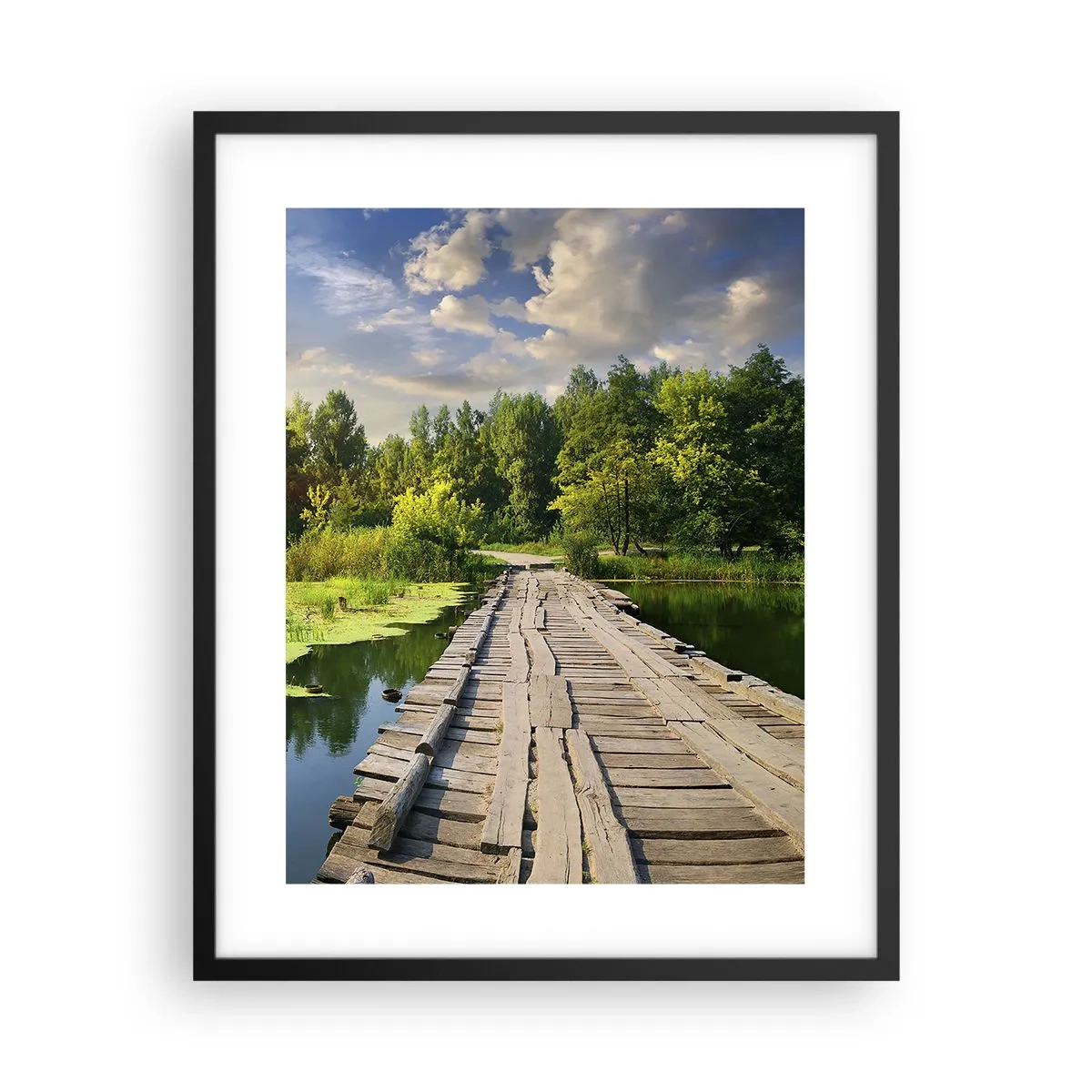 Poster în ramă neagră - Vară, vară peste tot - 40x50 cm