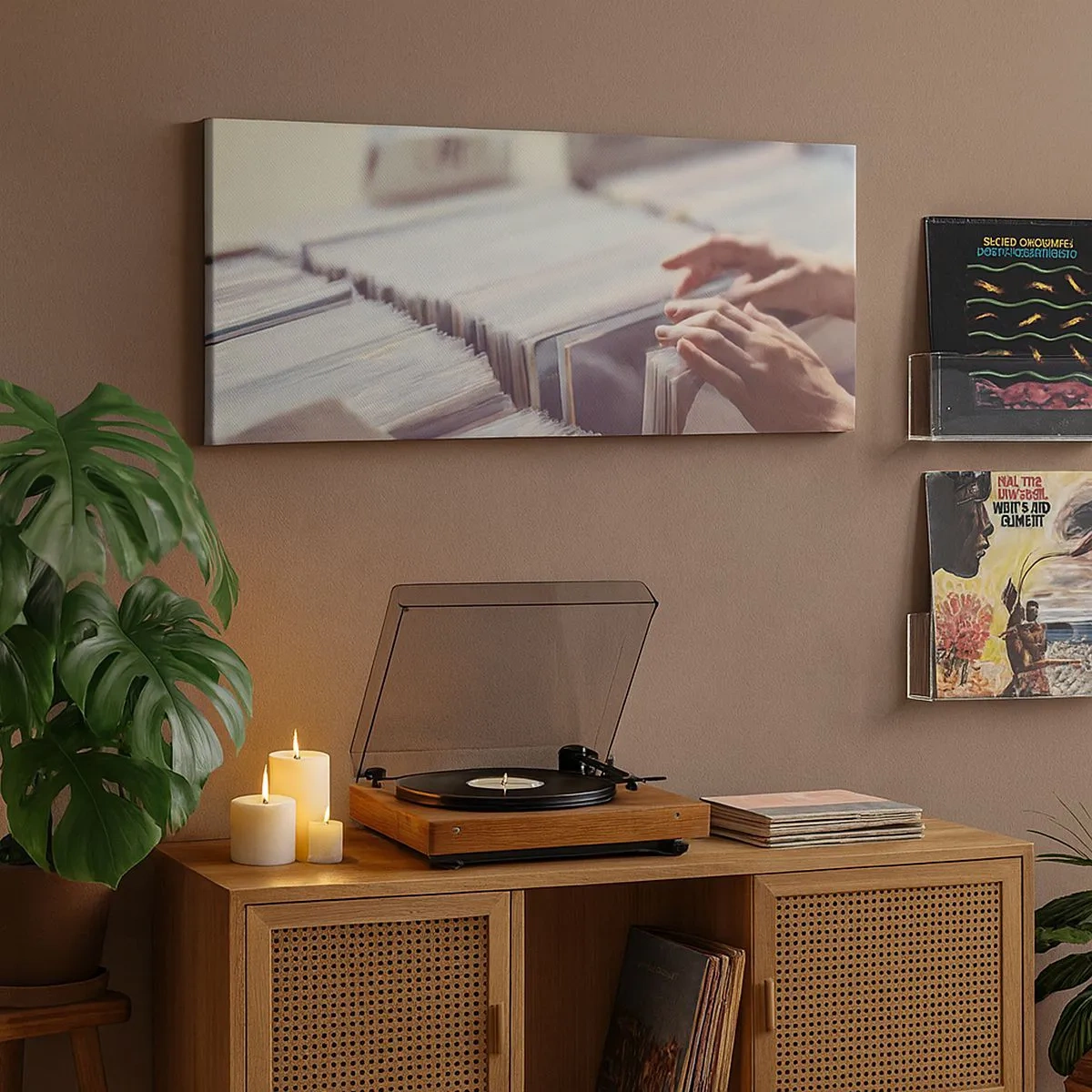 Tablou pe pânză - În căutarea emoției - 100x40 cm