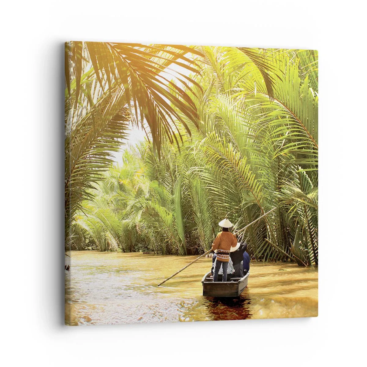 Tablou pe pânză - Prin cheile din palmieri - 30x30 cm