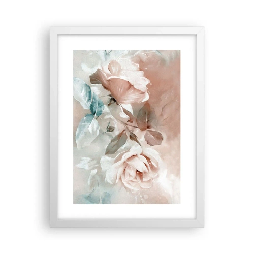 Poster în ramă albă - Spiritul romantismului - 30x40 cm