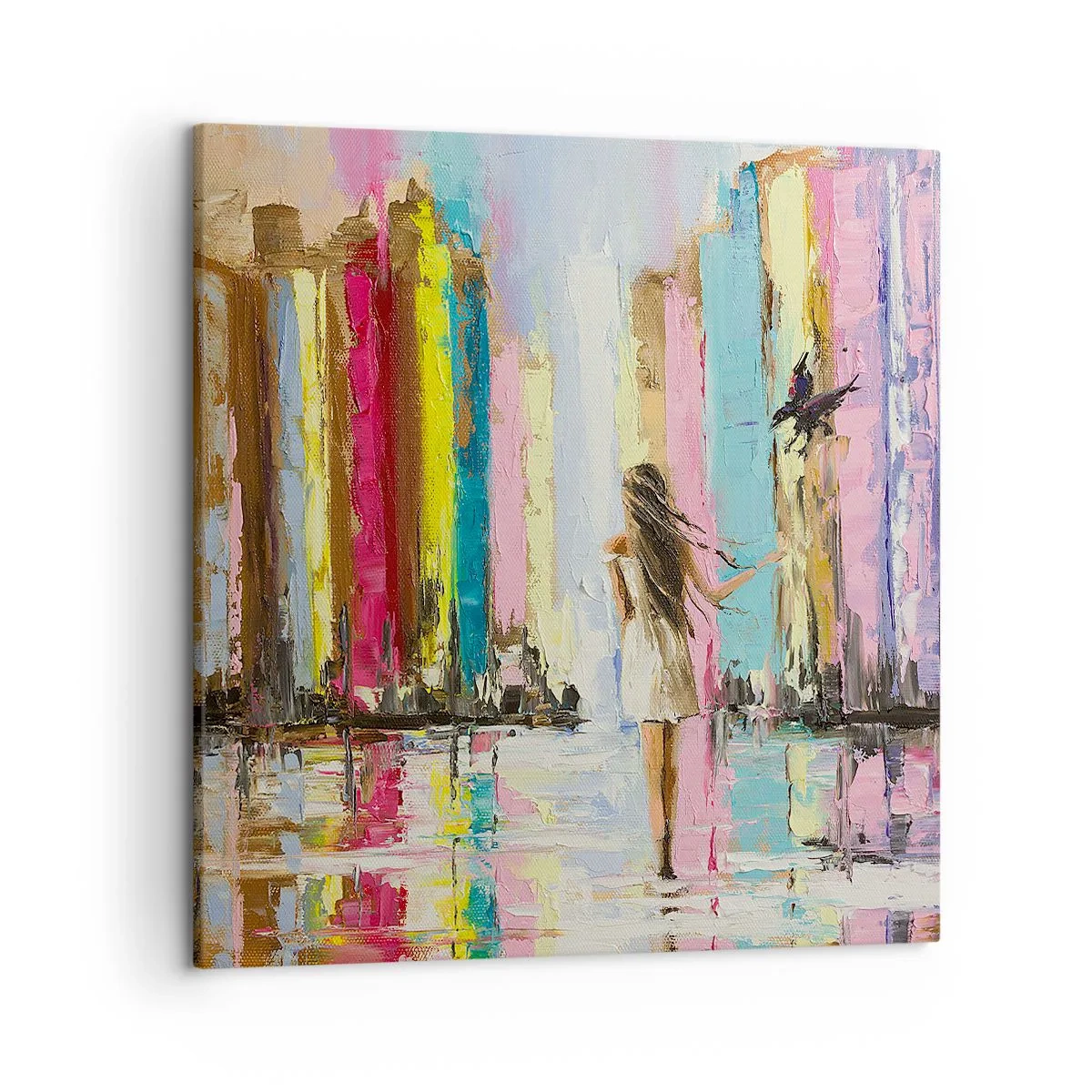 Tablou pe pânză - Urmați-mă - 50x50 cm