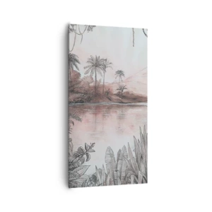 Tablou pe pânză - Jurnalul unui explorator din secolul al XIX-lea - 65x120 cm