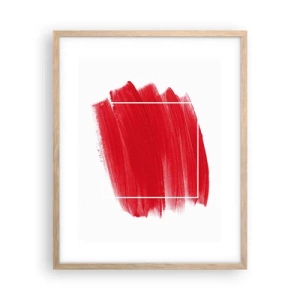 Poster în ramă de stejar deschis - În afara cadrului - 40x50 cm