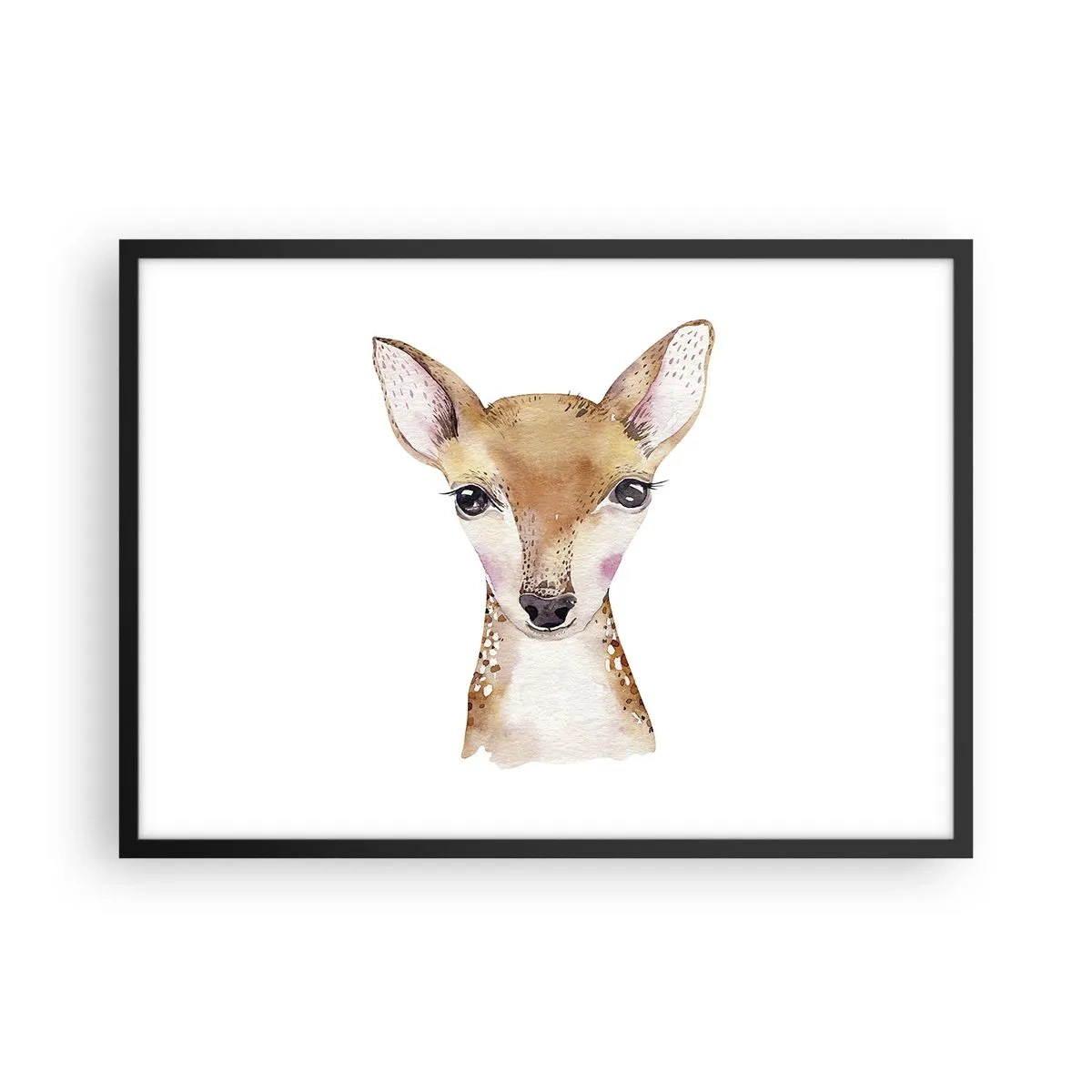 Poster în ramă neagră - Natura inocenței - 70x50 cm