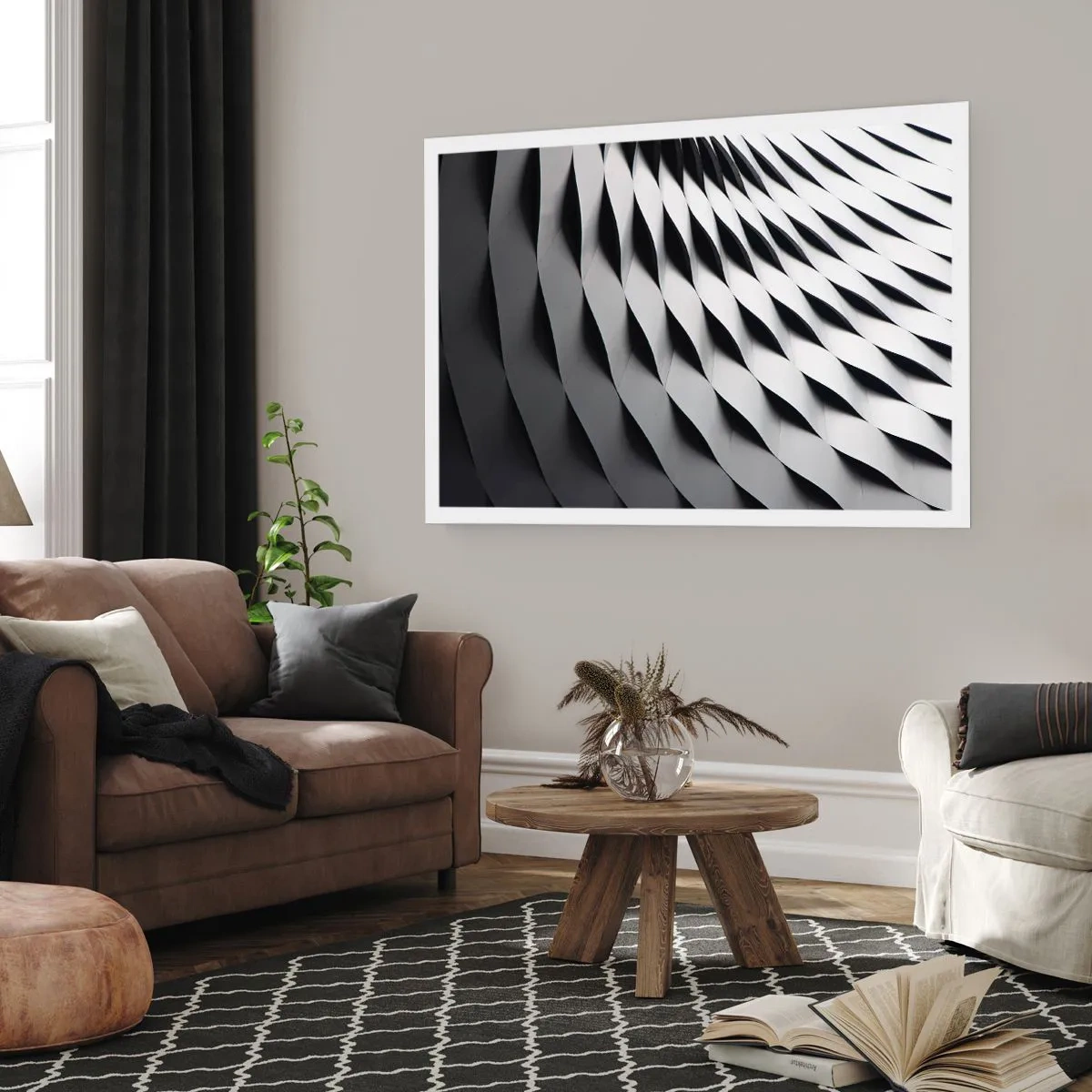 Poster - Pe suprafața valurilor - 70x50 cm