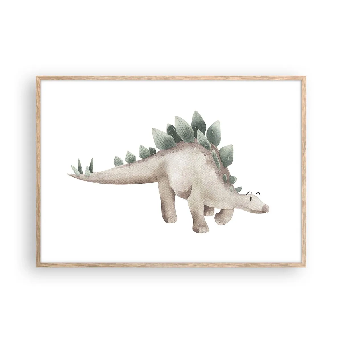 Poster în ramă de stejar deschis - Prietenul tău - 100x70 cm