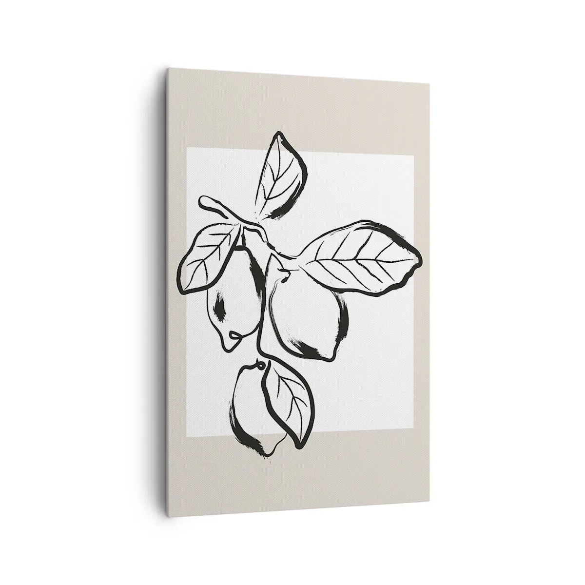 Tablou pe pânză - Unde se coace lămâia... - 80x120 cm