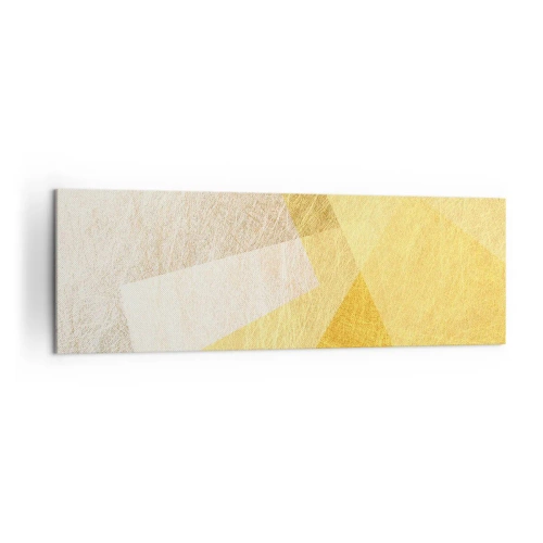 Tablou pe pânză - Vremea de geometrie - 160x50 cm