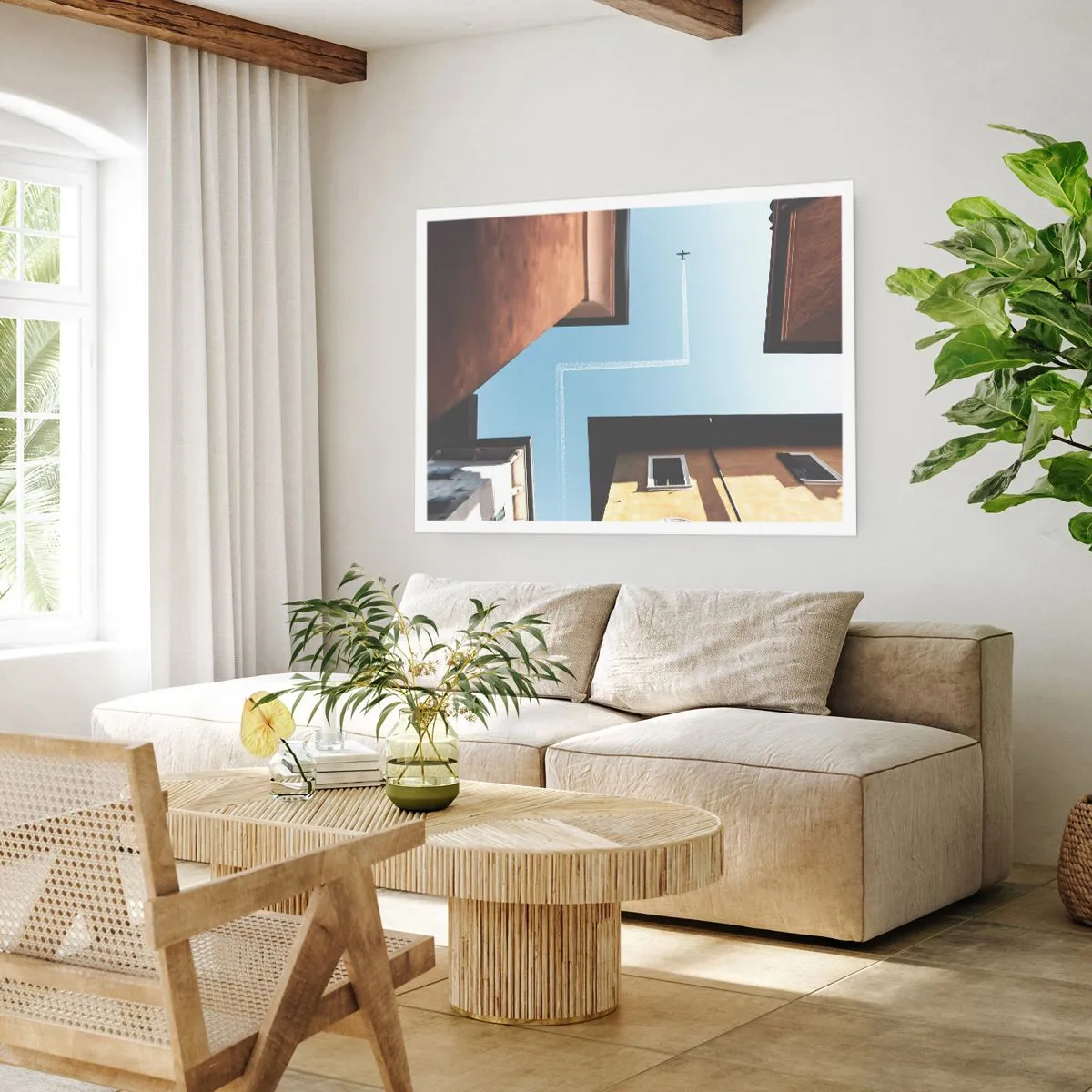 Poster - Deasupra labirintului urban - 40x30 cm