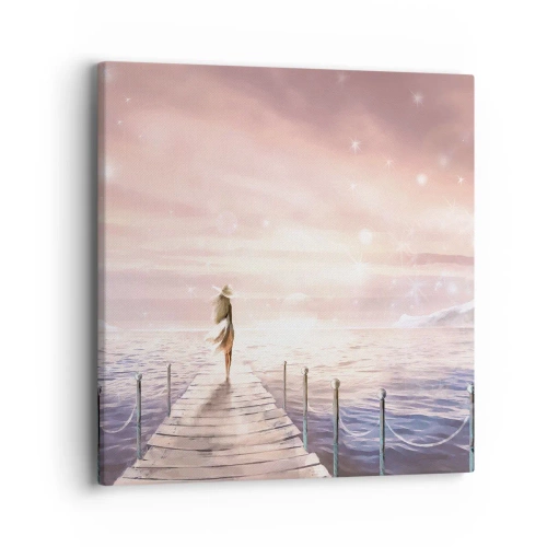 Tablou pe pânză - În lumina unui vis - 40x40 cm