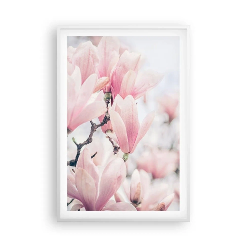 Poster în ramă albă - Idealul de subtilitate - 61x91 cm