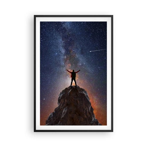 Poster în ramă neagră - Puterea este cu mine! - 61x91 cm