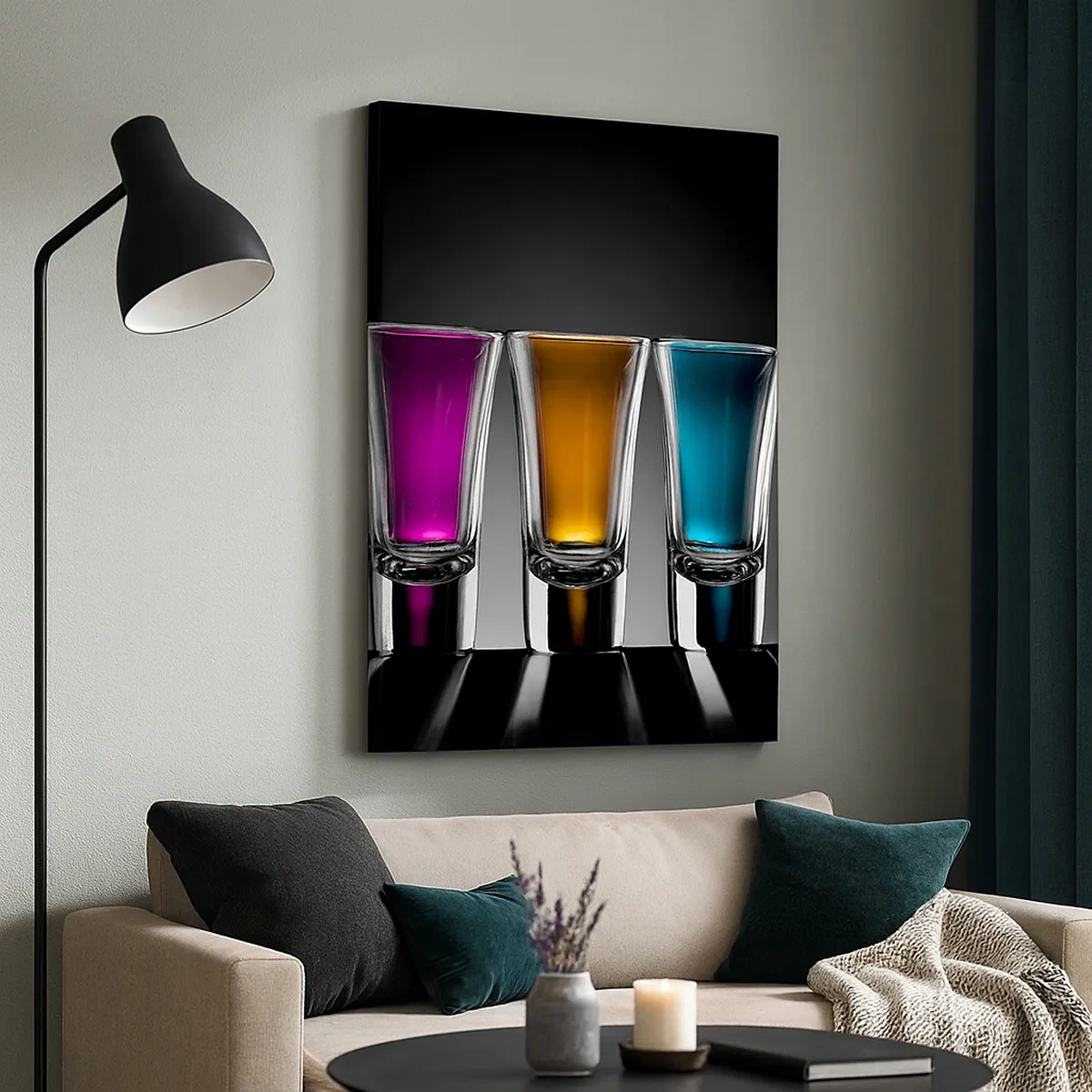 Tablou pe pânză - Culori de bucurie - 50x70 cm