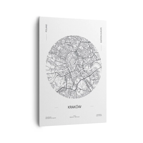 Tablou pe pânză - Anatomia Cracoviei - 70x100 cm