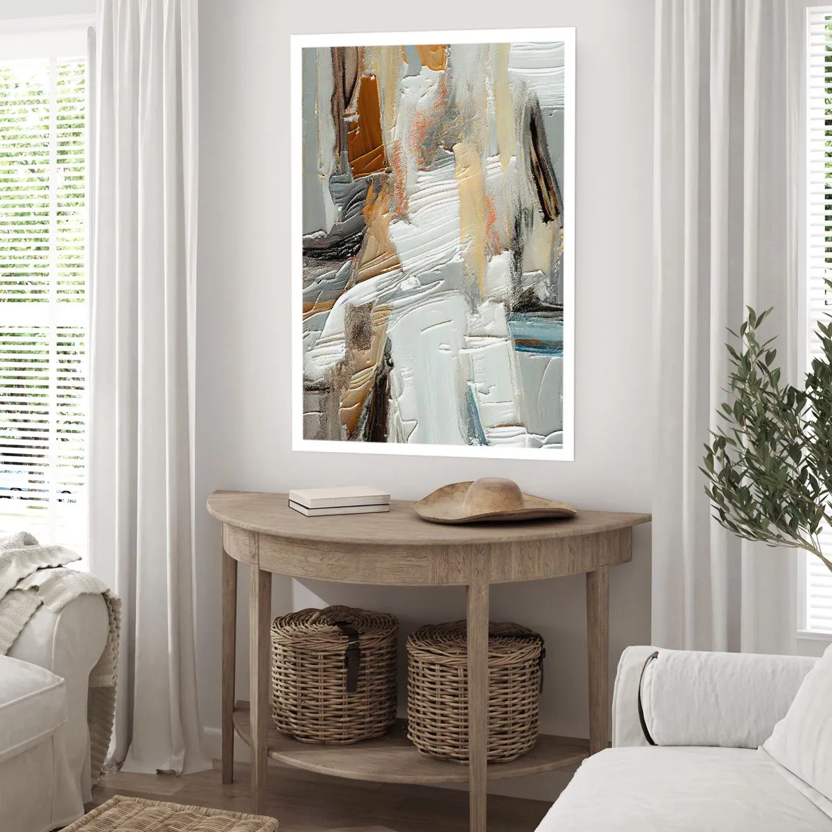 Poster - Stratificare colorată - 70x100 cm