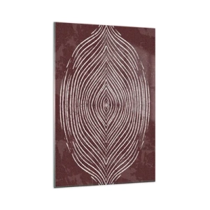 Tablou pe sticlă - Spațiul vorbește - 80x120 cm