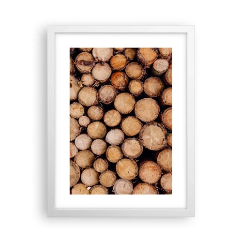 Poster în ramă albă - Un nou început - 30x40 cm